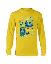 Load image into Gallery viewer, Butterfly Close My Eyes And Hug You Gift For Women Unisex Long Sleeve