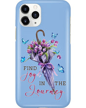 Load image into Gallery viewer, Butterflies Find Joy In The Journey Gift For Daughter Phone case