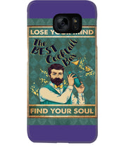 Load image into Gallery viewer, Lose Your Mind Find Your Soul Gift For Bartender Phone case