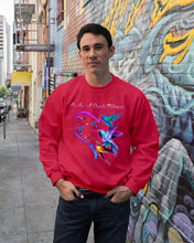 Load image into Gallery viewer, Hummingbirds Heart Shaped I Am A Simple Woman Gift For Mom Sweatshirt