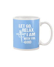 Load image into Gallery viewer, Let You Relax I Am With You Gray Background Mug