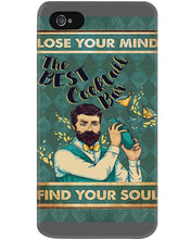 Load image into Gallery viewer, Lose Your Mind Find Your Soul Gift For Bartender Phone case