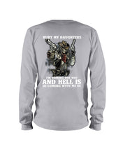 Load image into Gallery viewer, I'm Coming For You And Hell Is Coming With Me Unisex Long Sleeve