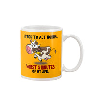 Load image into Gallery viewer, Cow Worst 5 Minutes Gift For Cow Lovers Mug