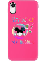 Load image into Gallery viewer, Lovely Phone Case Rainbow Design Stay Out Of My Bubble Gift For Friends Phone case