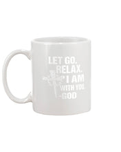 Load image into Gallery viewer, Let You Relax I Am With You Gray Background Mug