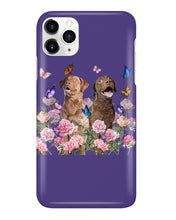 Load image into Gallery viewer, Gift For Dog LoversChesapeake Bay Retriever With Peonies Phone case