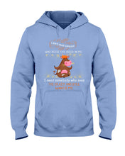 Load image into Gallery viewer, Cow I Need Somebody Who Sees The Crazy And Still Wants Me Hoodie