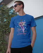 Load image into Gallery viewer, Butterflies Find Joy In The Journey Gift For Daughter Guys Tee