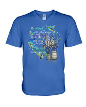Load image into Gallery viewer, Hummingbird You Are At Peace Gift For Birds Lovers Guys V-Neck