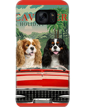 Load image into Gallery viewer, Cavalier Happy Holiday Gift For Dog Lovers Phone case
