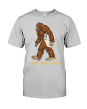 Load image into Gallery viewer, Bigfoot Come And Take It Simple Custom Design Guys Tee