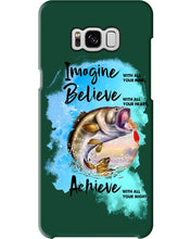 Load image into Gallery viewer, Fishing With All Your Heart Gift For Men Phone case