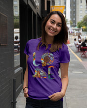 Load image into Gallery viewer, Love Trucker Simple Unique Custom Design For Personalized Job Gift Ladies Tee