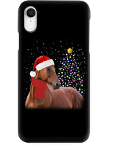 Load image into Gallery viewer, Cute Horse With Santa Hat Lovely Christmas Tree Gift For Horse Lovers Phone case