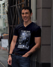 Load image into Gallery viewer, Daughter Gift For Dad My Dad The Alpha The Myth The Legend Guys V-Neck
