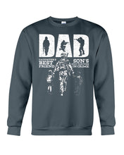 Load image into Gallery viewer, Daughter's Best Friend Son's Partner In Crime Special Custom Design Sweatshirt