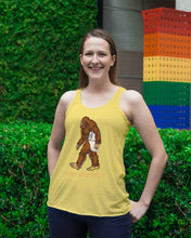Load image into Gallery viewer, Bigfoot Come And Take It Simple Custom Design Ladies Flowy Tank