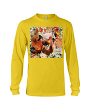 Load image into Gallery viewer, Lovely Phone Case With Flowers Gift For Chicken Lovers Unisex Long Sleeve
