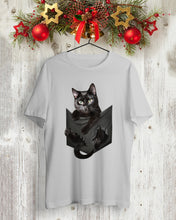 Load image into Gallery viewer, Cat In Your Front Pocket Perfect Gift For Friends Who Loves Cat Guys Tee