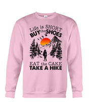 Load image into Gallery viewer, Life Is Short Buy The Shoes Sweatshirt