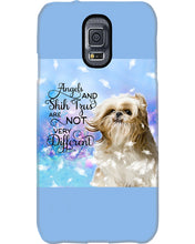 Load image into Gallery viewer, Angels And Shih Tzu Are Not Different Gift For Dog Lovers Phone case