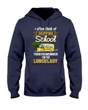 Load image into Gallery viewer, I Often Think Of Skipping School Gift For Kids Hoodie