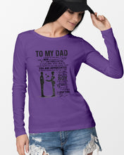 Load image into Gallery viewer, Giving For Dad Let You Know You're Appreciated Custom Design Unisex Long Sleeve