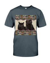 Load image into Gallery viewer, Lovely Phone Case Cute Black Cat Boho Pattern Gift For Cat Lovers Guys Tee