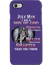 Load image into Gallery viewer, July Man Son Of God Birthday Meaningful Gift For Men Phone case