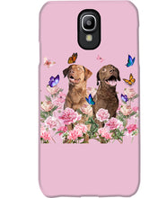 Load image into Gallery viewer, Gift For Dog LoversChesapeake Bay Retriever With Peonies Phone case