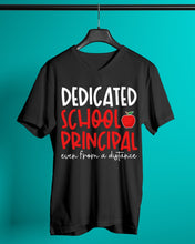 Load image into Gallery viewer, Dedicated School Principal Wven From A Distance Trending Guys V-Neck