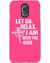 Load image into Gallery viewer, Let You Relax I Am With You Gray Background Phone case