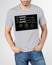 Load image into Gallery viewer, Be Strong Brave And Humble Labrador Retriever Gift For Dog Lovers Guys V-Neck