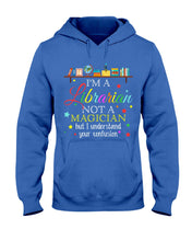 Load image into Gallery viewer, I Am A Librarian Not A Magician Custom Design Gifts Hoodie