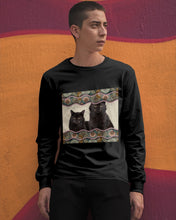 Load image into Gallery viewer, Lovely Phone Case Cute Black Cat Boho Pattern Gift For Cat Lovers Unisex Long Sleeve