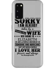 Load image into Gallery viewer, Gift For Husband I Love Here Forever And Always Phone case