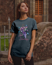 Load image into Gallery viewer, Butterflies Find Joy In The Journey Gift For Daughter Guys Tee