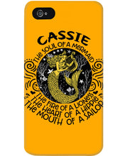 Load image into Gallery viewer, Gift For Cassie Girl The Soul Of A Mermaid Phone case