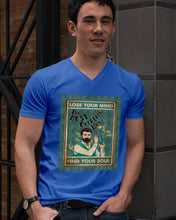 Load image into Gallery viewer, Lose Your Mind Find Your Soul Gift For Bartender Guys V-Neck