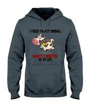 Load image into Gallery viewer, Cow Worst 5 Minutes Gift For Cow Lovers Hoodie
