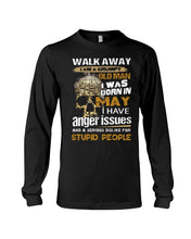 Load image into Gallery viewer, I Am A May Grumpy Old Man Custom Design For Birthday Gift Unisex Long Sleeve