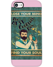 Load image into Gallery viewer, Lose Your Mind Find Your Soul Gift For Bartender Phone case