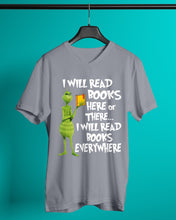 Load image into Gallery viewer, I’ll Read Book Everywhere Great Gift For Book Lovers Guys V-Neck