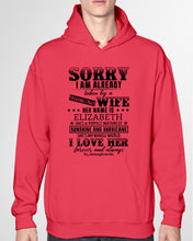 Load image into Gallery viewer, Gift For Husband I Love Here Forever And Always Hoodie