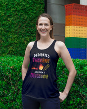 Load image into Gallery viewer, Dedicated Teacher Even From A Distance Special Custom Design Ladies Flowy Tank