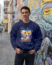 Load image into Gallery viewer, Butterfly Sunset On Beach Those We Love Don't Go Away Gift For Lover Sweatshirt