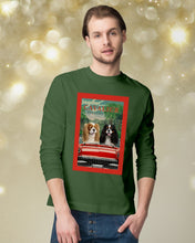 Load image into Gallery viewer, Cavalier Happy Holiday Gift For Dog Lovers Unisex Long Sleeve