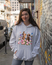 Load image into Gallery viewer, Gift For Dog LoversChesapeake Bay Retriever With Peonies Hoodie