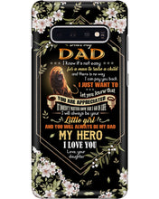 Load image into Gallery viewer, Lion Gift For Papa You'll Always My Dad My Hero Custom Design Phone case
